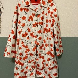 Lands End “poppy” coat sz small (6-8)